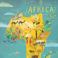Afrika und Antarktis