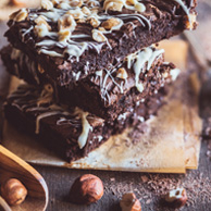Brownie mit Nüssen