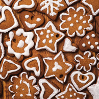 Weihnachts-Lebkuchen