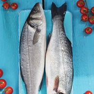 Fisch und Tomaten