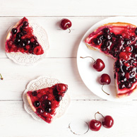 Kuchen mit Obst