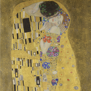 Gustav Klimt, Der Kuss