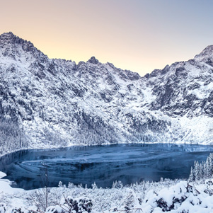 Poland - Love to be here...  - Morskie Oko im Winter