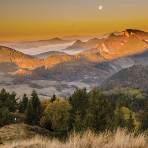 Poland - Love to be here... - Sokolica, Pieniny-Bergen im Herbst