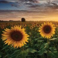 Poland - Love to be here... - Sonnenblumen