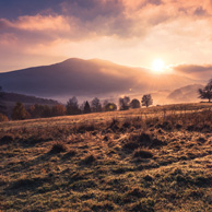 Poland - Love to be here...  - Bieszczady bei Sonnenaufgang