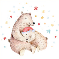Teddybären, die sich umarmen