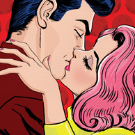 Pop-Art Paar