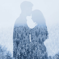 Winter-Paar