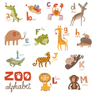 Tieralphabet A-M