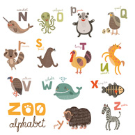 Tieralphabet N-Z