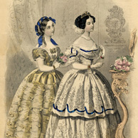 Illustration - Viktorianische Mode