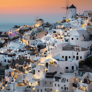Santorin, Oia - Uchorczak