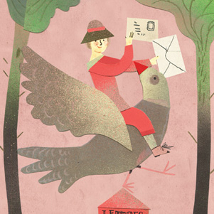Flug mit einer Brieftaube - Marianna Sztyma