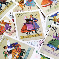 Briefmarken mit Volkstänzen