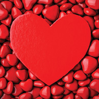 Rote Herzen