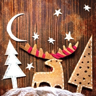 Weihnachts-Rentier